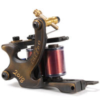 HOBO Brass tattoo machine 10/12 wrap coil tattoo machine for shader liner