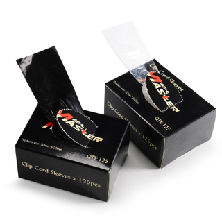 Black Disposable Tattoo Clip Cord Sleeves Bags for Tattoo Machine Power Cord