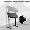 HOBO Extra Large Iron Alloy PU Leather Adjustable Tattoo Armrest