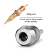 High Quality Professional Aluminum Hot Sale Adjustable Tattoo Cartridge Grips