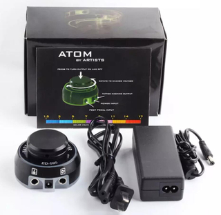HOBO Professional Tattoo Power Supply with Digital Display