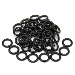Black Rubber O-rings Cheap Tattoo Accessories for Sale