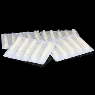 HOBO Sterilized Disposable High Quality Plastic White Short Plastic Tips