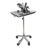 HOBO Stainless Steel Lift Rolling Tattoo Tray Station for Tattoo Artists