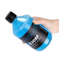 HOBO Professional Pigment Clean and Reduce Swelling Pain Tattoo Cleaning Blue Soap