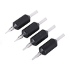 1 Inch Silicone Rubber Soft Disposable Tattoo Grips with Clear Tips