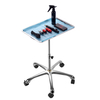 HOBO Stainless Steel Lift Rolling Tattoo Tray Station for Tattoo Artists